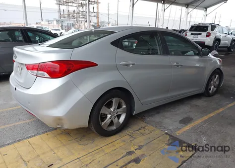 2012 Hyundai Elantra Gls (Ulsan Plant) из США, поврежденный, VIN KMHDH4AEXCU188708